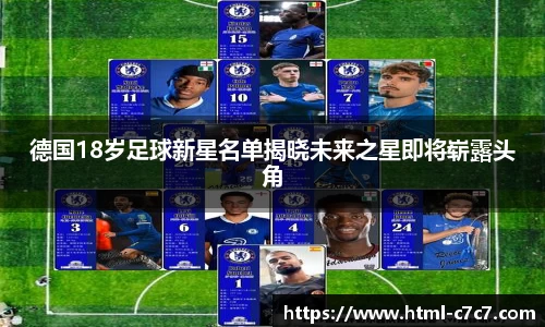 德国18岁足球新星名单揭晓未来之星即将崭露头角